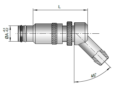 Быстроразъёмное соединение BA-AR-45